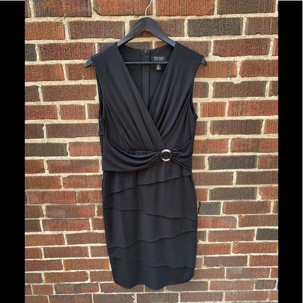 WHBM Black cocktail dress.